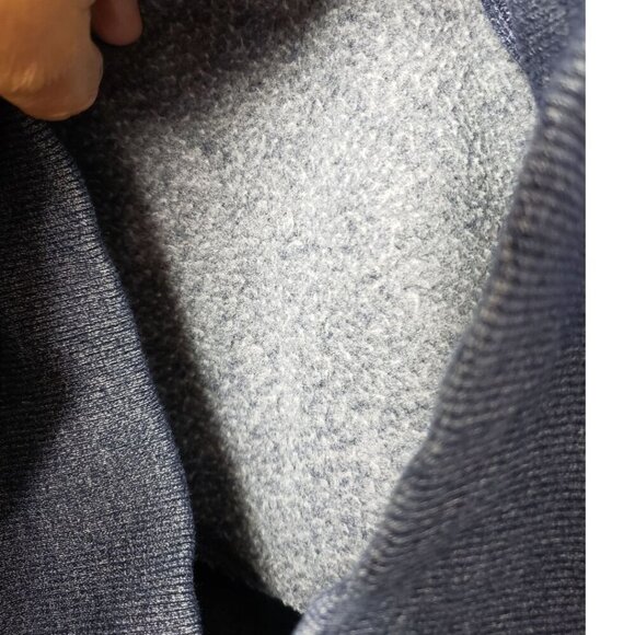 Superdry Grit Tab Vtg Hoodie Pullover With Drawstrings Navy Blue Large - Picture 12 of 14